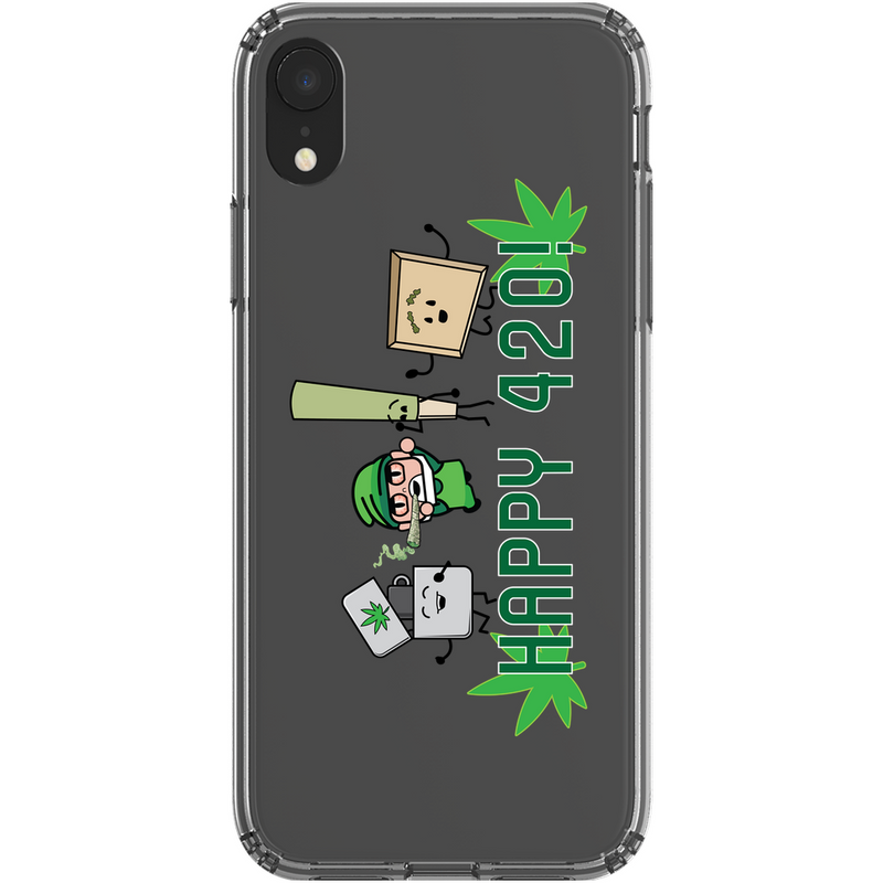 Baked Elf Happy 420 iPhone Cases