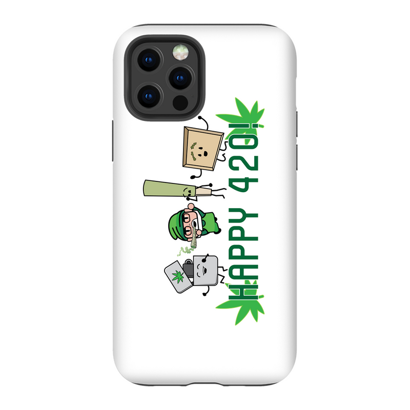 Baked Elf Happy 420 iPhone Cases