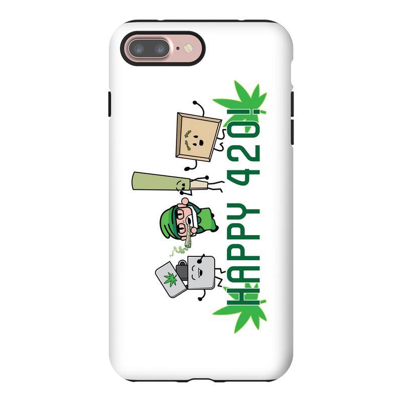 Baked Elf Happy 420 iPhone Cases