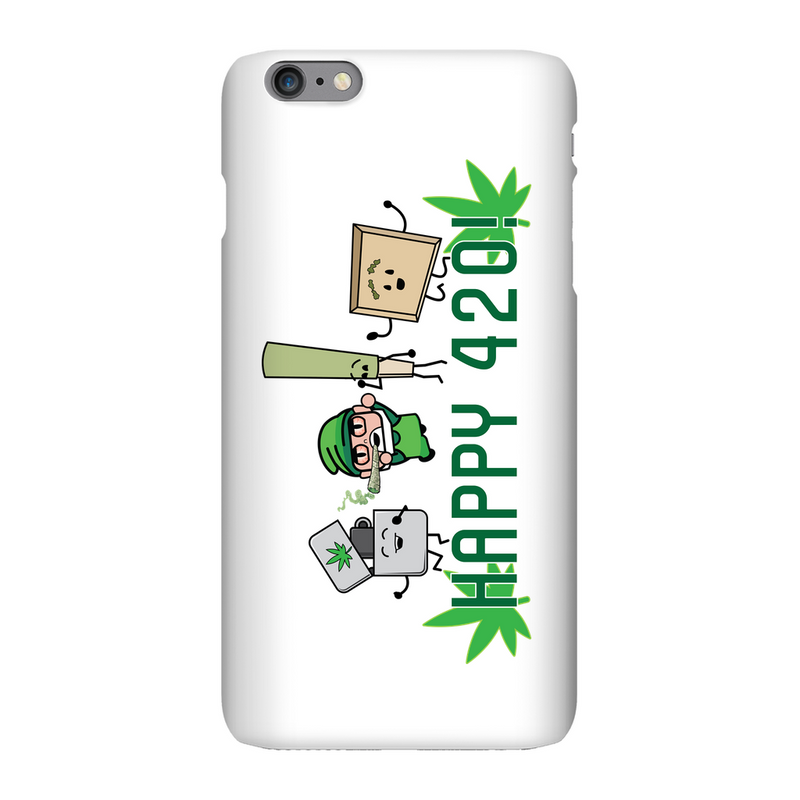 Baked Elf Happy 420 iPhone Cases