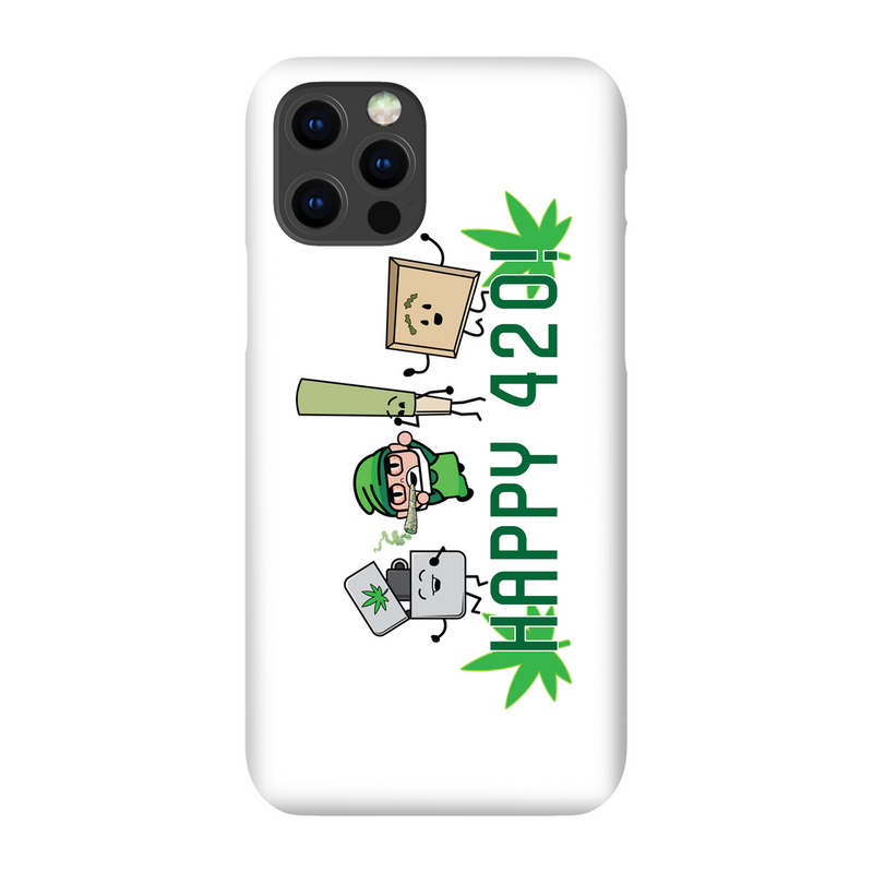 Baked Elf Happy 420 iPhone Cases