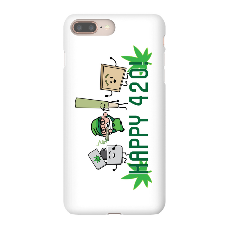 Baked Elf Happy 420 iPhone Cases