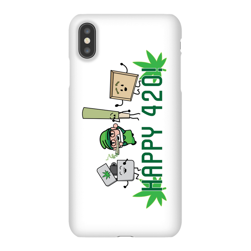 Baked Elf Happy 420 iPhone Cases