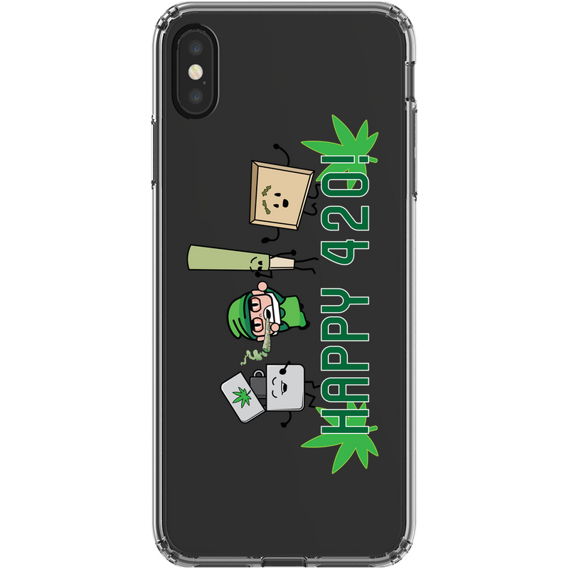 Baked Elf Happy 420 iPhone Cases