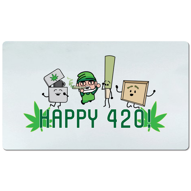 Baked Elf Happy 420 Desk Mats