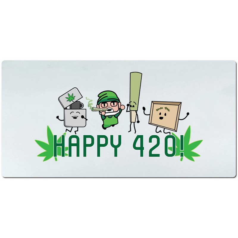 Baked Elf Happy 420 Desk Mats