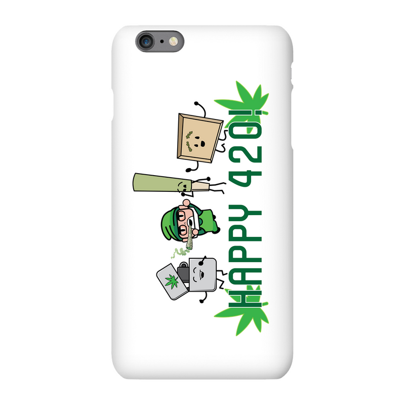 Baked Elf Happy 420 iPhone Cases