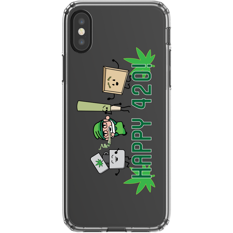 Baked Elf Happy 420 iPhone Cases