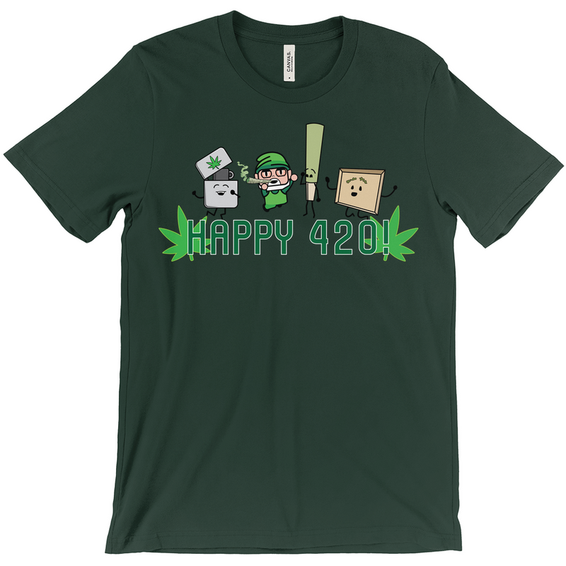 Baked Elf Happy 420 Unisex T-Shirt