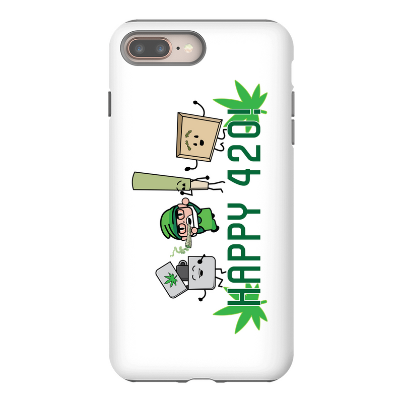 Baked Elf Happy 420 iPhone Cases