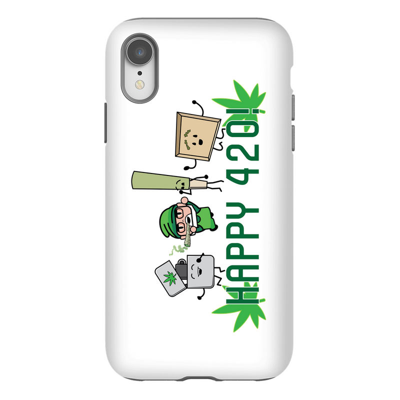 Baked Elf Happy 420 iPhone Cases