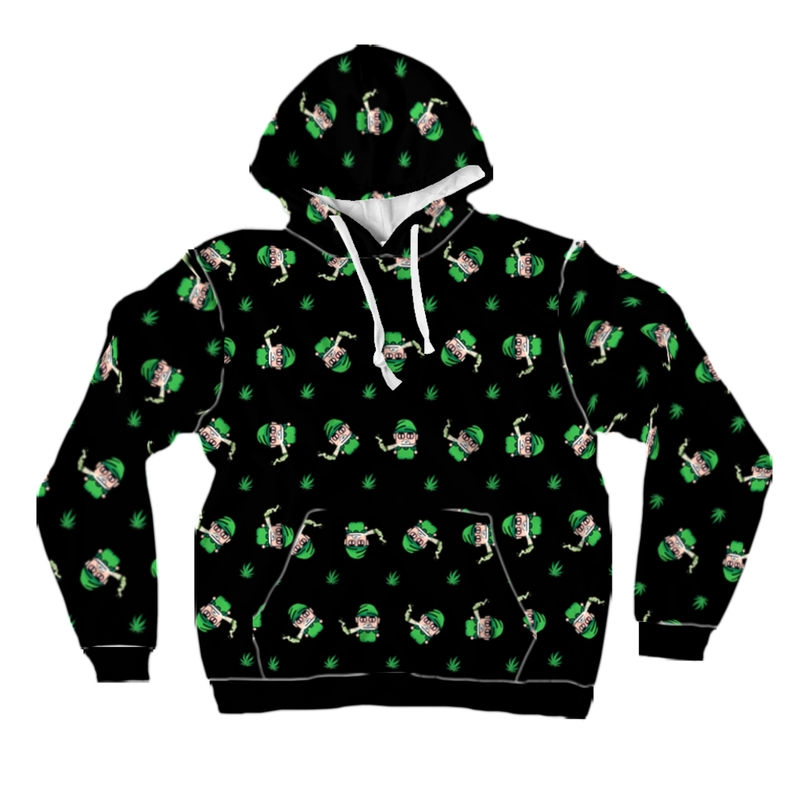 Baked Elf All Over Unisex Hoodie